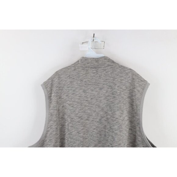 Duluth Trading Co Mens 2XL Relaxed Fit Loophole Half Zip Comfort Vest Sweatshirt - Picture 10 of 11